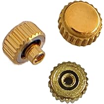 Amazon | クォーツ時計用 リューズ（竜頭）単品 1個入り DE-604
